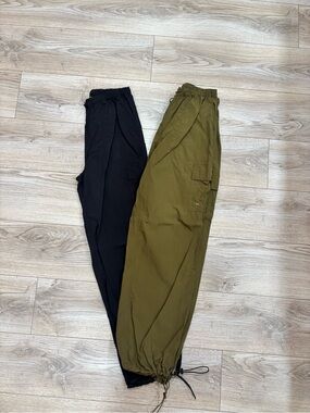 Bundle of 2 Victoria's Secret PINK Parachute Cargo Pants